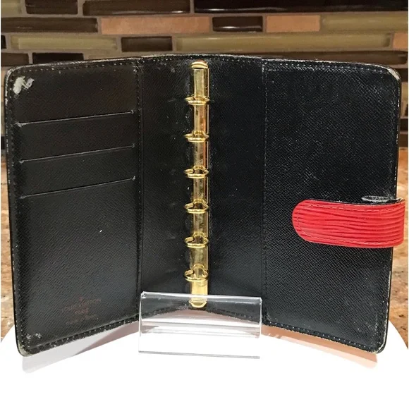 LOUIS VUITTON Epi Leather Agenda/ Notebook Cover- Red 🤩🔥❤️